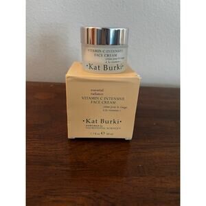 NEW Kat Burki Vitamin C Intensive Face Cream 1.7oz Sealed Brightening Anti Aging